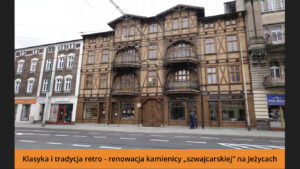 Klasyka i tradycja retro - renowacja kamienicy "szwajcarskiej" na Jeżycach